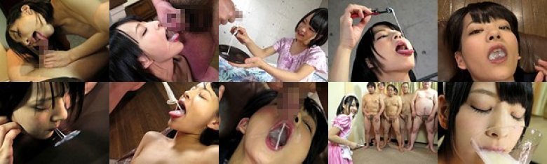 美少女がザーメン食べた 男汁バイキング あべみかこ:サンプル画像